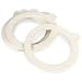4 pcs Actual Italian Made (not chinese copies) Bormioli Rocco Fido Italian Glass Storage Canning Jar Replacement Gaskets