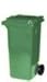 Outdoor Living : Wheelie Bin - Green - 120L - Free Delivery