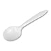 Dart SU6BW 5.6" Length, White Color, Medium Weight Polypropylene Plastic Cutlery Style Setter Soup Spoon (Case of 1,000)