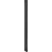 Vogel's - EFA 8741 Noir - Colonne cache c�bles - Aluminium - Cache 8 c�bles - 94 cm - noir