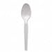 Plastic Medium-Weight Spoons, White, Box Of 100