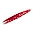 Tweezerman Mini Slant Tweezers - Snowflakes Red