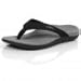 Orthaheel Mens/Womens Wave Sandals (Mens 10 Womens 11, Black)