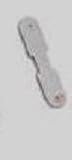 RING TAGS SMALL LONG 5/8X1/4SILVER PVC BOX OF 1000