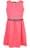 2 Tween Big Girls' "Shoulder Studs" Belted Dress - pink, 10 - 12