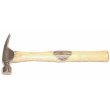 Hammers: Dalluge Tools 1600 16oz Finish Hammer Full Polish 14" Straight Handle Smooth Face