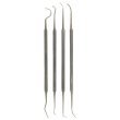 4 Wax Carvers Jewelers Polymer Clay Dentist Steel Tools