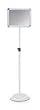 Dakota Designs 1NUR5 Pedestal Sign, Height 54 3/4, Telescoping