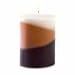 Cafe Delights Pillar Style Candle Vanilla Toffee Scents