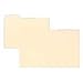Smead 56030 Blank self-tab manila card guides, 4 x 6, 1/3 tab cut, 100/box
