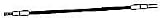 Teleflex CC17917 17' Marine Single Level Control Cable