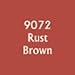 Paint Rust Brown 1/2 oz RPR 09072