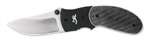 Browning (BRN322647) Silvertip Carbon-Fiber Folding Knife