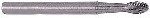 Carbide Cutter - Oval, 1/8 dia., with Chip Breaker #46-19906