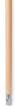 Tough Guy 1TZA6 Mop Handle, Screw On Type, 60 In, Wood
