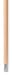 Tough Guy 1TZA6 Mop Handle, Screw On Type, 60 In, Wood