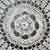 TCC Materials Handmade Crochet Lace Doily. 100% Cotton Crochet. White, 4 Inch Round. Four Pieces