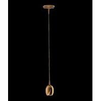 Holtkotter 5101-1 AB Easter Eggs 1 Light Mini Pendant in Antique Brass by Holtkotter