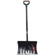 Suncast SC5350 20 Grey Poly Snow Shovel/Pusher