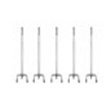 Alligator Board - Gatorhooks for Metal Pegboards Includes five 4 peg hooks ALHOOK4