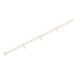 14k Cultured Pearl Baby Bracelet SE1343