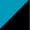 Black/Turquoise