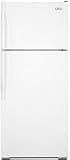 Whirlpool W6TXNWFWQ White Top Freezer Refrigerator