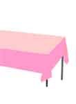 Plastic Tablecover 54X108 - Baby Pink
