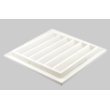Builders Edge #120051212-123 12x12 SQ White Gable Vent
