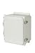 Allied Moulded AMU1206LF Type 4X, Hinged Cover, Wall Mount Enclosure
