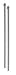 Industrial Grade 1PPD5 Supply Line, Plastic, Pipe Dia 3/8 In