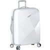 Delsey Luggage Karat Four Wheel 25 Inch Spinner Trolley, White, One Size