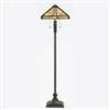 Quoizel Double Pull Mission Tiffany Style Floor Lamp