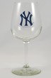 New York Yankees NY Cap Logo 12 Ounce Wine Glass