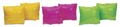 Sporting Goods : Large Roll-Up Arm Bands, Assorted Neon Colors