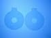 Two Rejuvenes 2.75 " Diameter Breast Circles - Guranteed Scar Treatment. Includes 1 Washable and Reusable Silicone Sheet Plus 4' of Rejuveness Tape. Effective for 6 Months of Treatment - Results in 1 - 2 Weeks - Average Healing Time 1 - 3 Months.