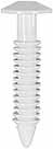 Imperial 73081 "Uni-tap" Non-corrosive Nylon Drive Rivet 1/4"x1-5/8" - Pkg/100