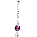 Handcrafted Crystal Zirconia Hollywood Glamour Belly Ring