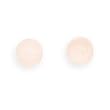 4mm Rose Quartz Bead Stud Earrings