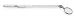 Westward 1VTY6 Inspection Mirror, 8 In L, Circular Shape