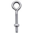 1/2X6 ZINC EYE BOLT W/NUTS
