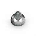 Unitron Open Domes ... Size = Large ... Smokey Color