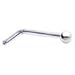 Body Candy Women's Solid 14k White Gold 1.5mm Ball L Shaped Nose Ring 20 Gauge 1/4