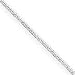 Sterling Silver .3mm Fancy Chain Necklace - 20 Inch - Spring Ring