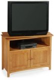 Hawthorne Swivel Tv/vcr Stand 31"hx39.5"w Oak