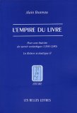 L'empire du livre : Pour une histoire du savoir scolastique (1200-1380) book cover