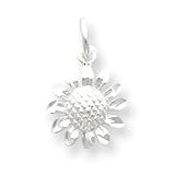 Sterling Silver Floral Charm