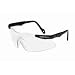 Jackson 3011672 Smith & Wesson Magnum 3G Safety Glasses, Black Frame, Clear Lens