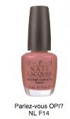 OPI La Collection De France Parlez-Vous Opi