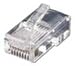 PLUG, MOD,6POSIT,4CONTACT,25PK